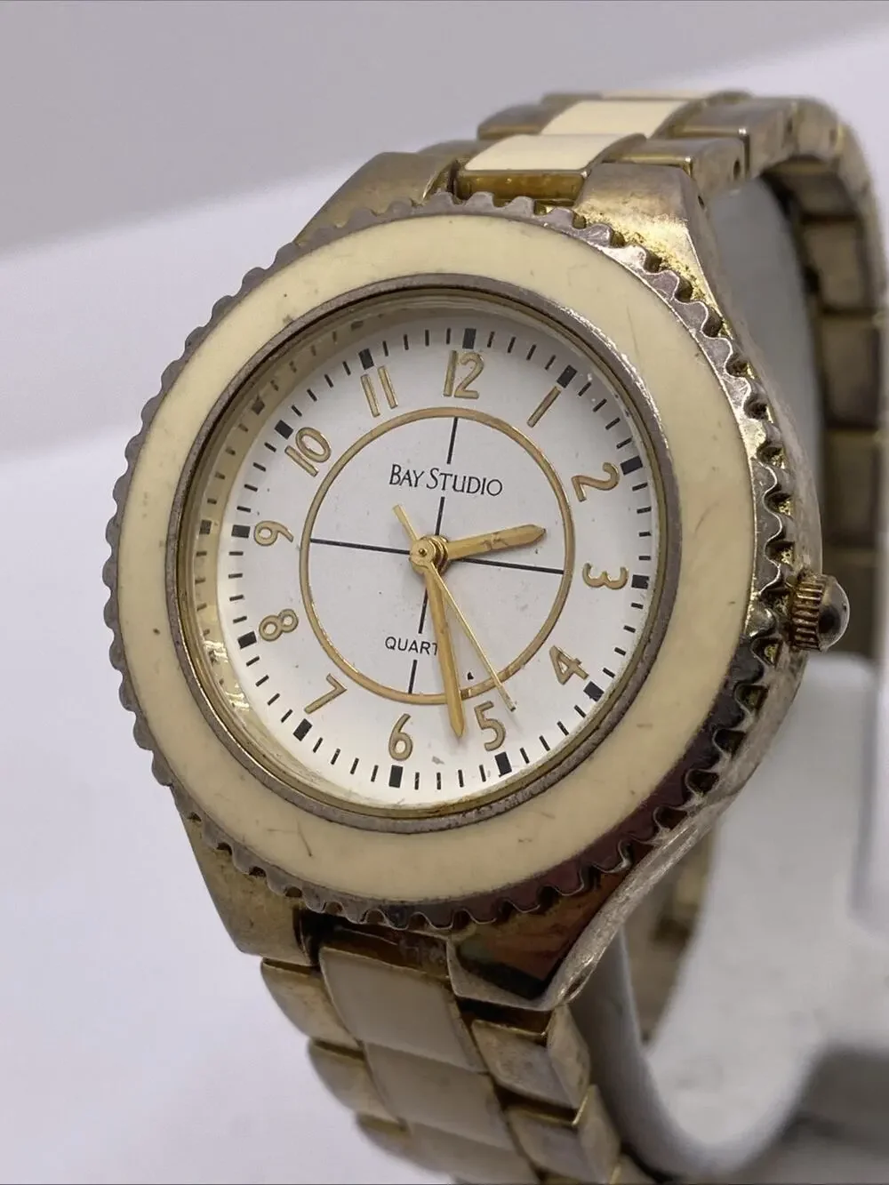 Vintage Bay Studio Womens Watch Works New Battery
